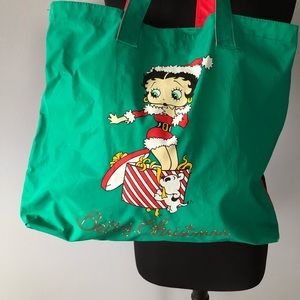 ❤️💚BETTY BOOP Vintage Christmas Bag💚❤️